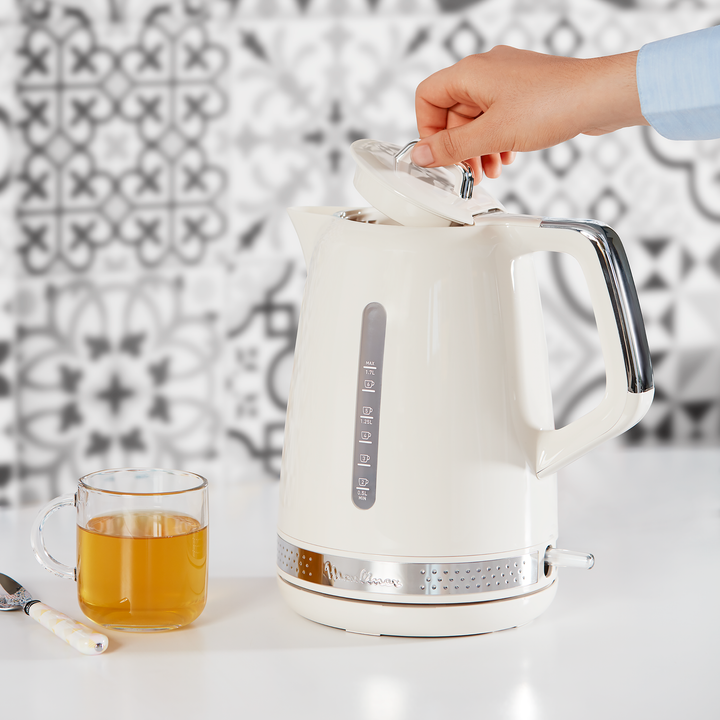 BOUILLOIRE SOLEIL 1,7L 2400W IVOIRE BY320A10 Moulinex