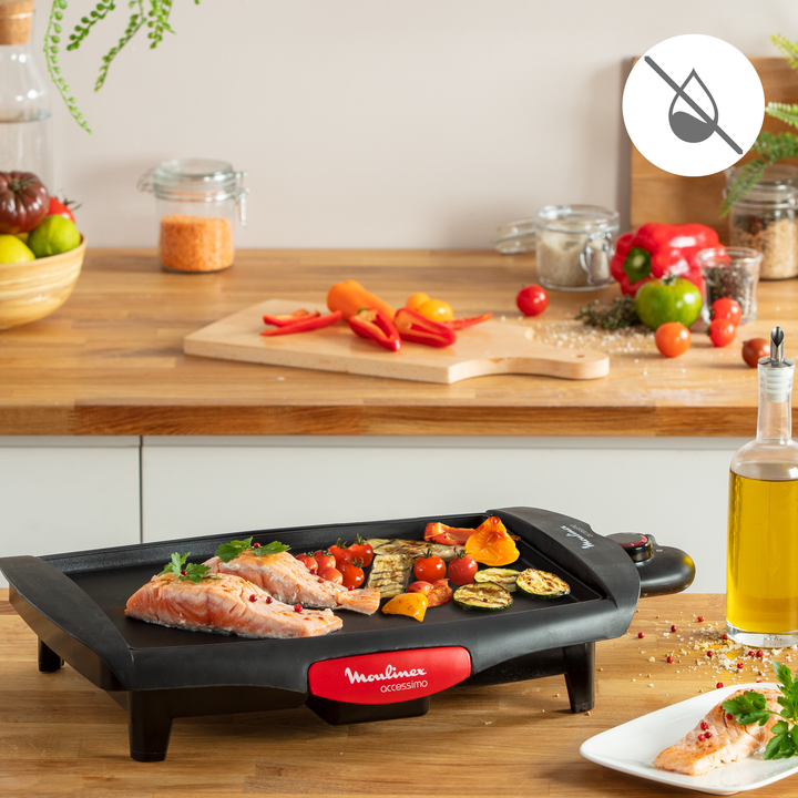 PLANCHA ACCESSIMO 1800W NOIRE CB560811 Moulinex