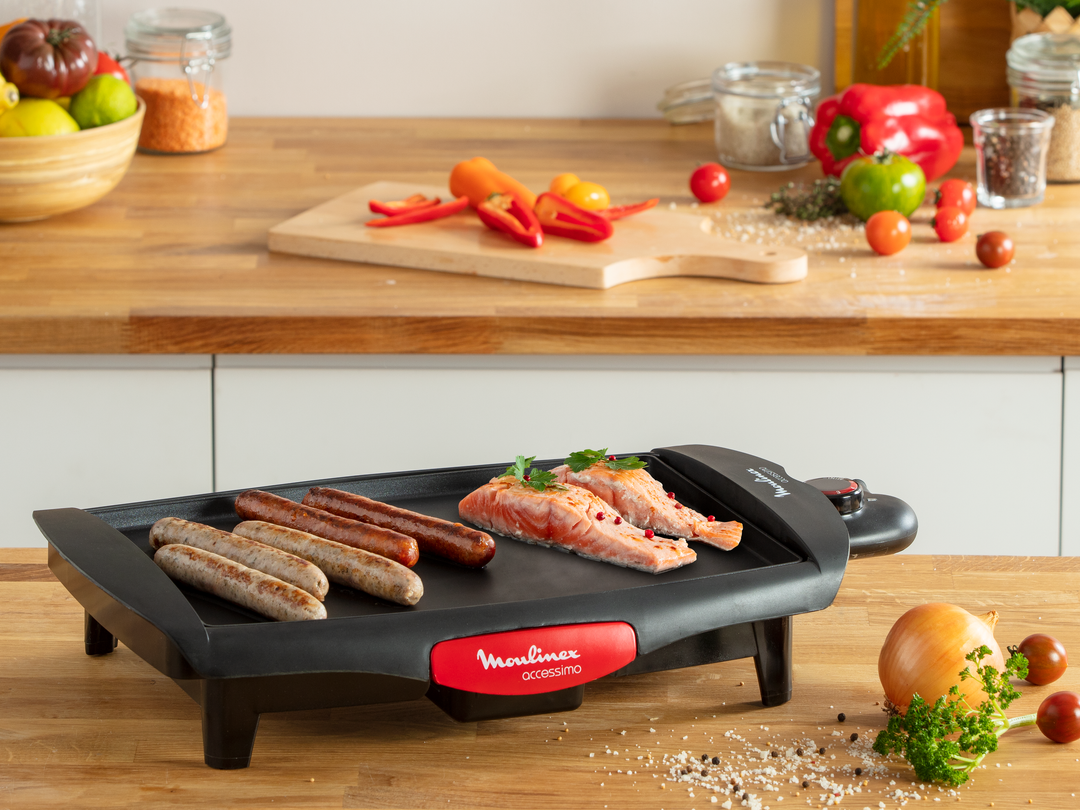 PLANCHA ACCESSIMO 1800W NOIRE CB560811 Moulinex