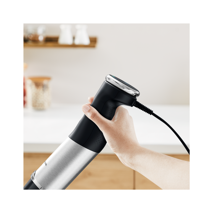MIXEUR PLONGEANT QUICKCHEF+ 3EN1 1000W 20V PIEDS INOX +ACC NOIR DD673810 Moulinex