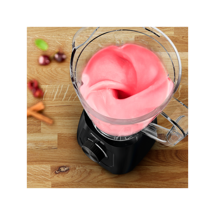 BLENDER BOL EN PLASTIQUE 2L 600W 2V+CHOPPER XL NOIR LM42X8M2 Moulinex