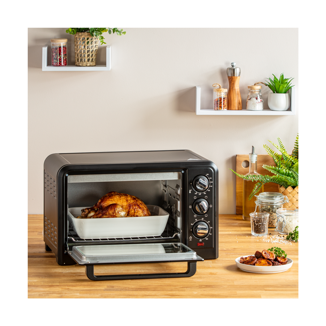 FOUR ELECTRIQUE OPTIMO 19L 1380W NOIR OX444810 Moulinex