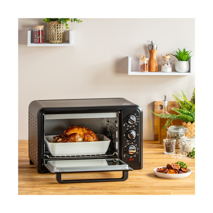 FOUR ELECTRIQUE OPTIMO 19L 1380W NOIR OX444810 Moulinex