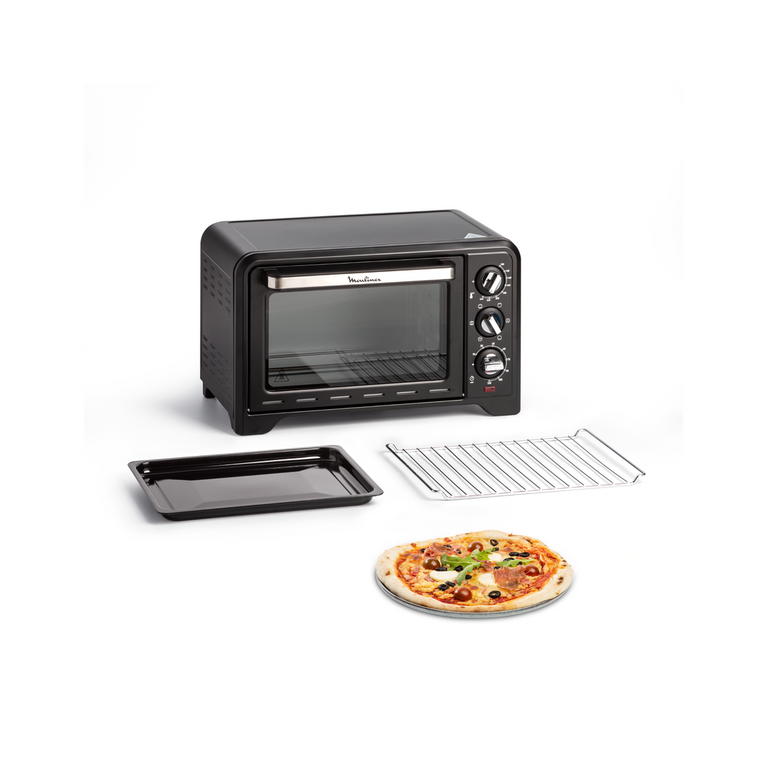 FOUR ELECTRIQUE OPTIMO 19L 1380W NOIR OX444810 Moulinex