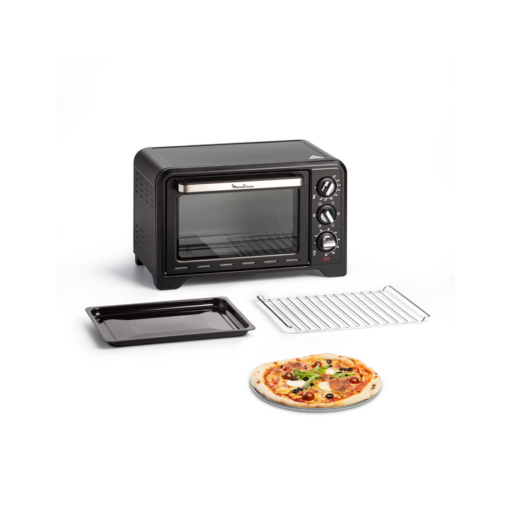 FOUR ELECTRIQUE OPTIMO 19L 1380W NOIR OX444810 Moulinex