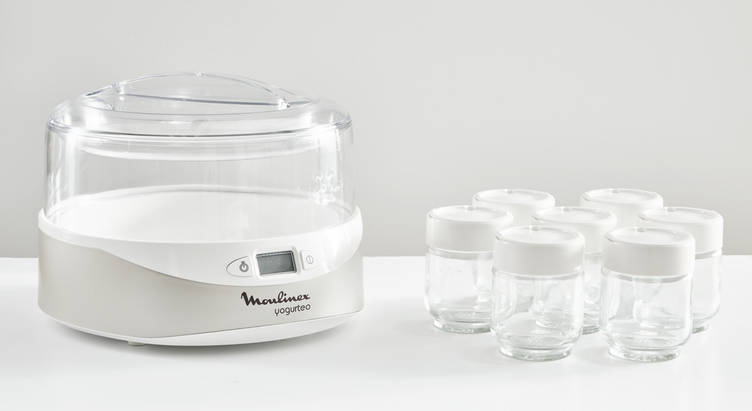 YAOURTIERE YOGURTEO 7POTS SILVER YG231E32 Moulinex