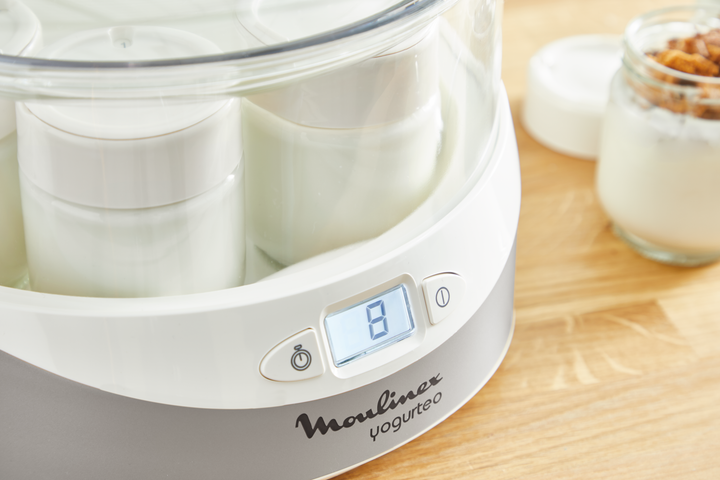 YAOURTIERE YOGURTEO 7POTS SILVER YG231E32 Moulinex