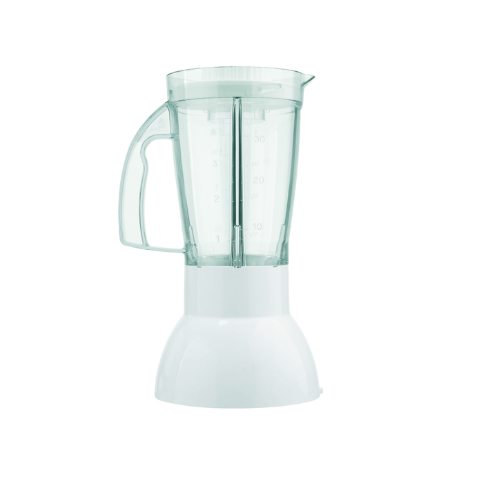 PACK MOULINETTE BOL EN PLASTIQUE 0,25L &amp; BLENDER 1,25L 800W BLANC AR680120 Moulinex