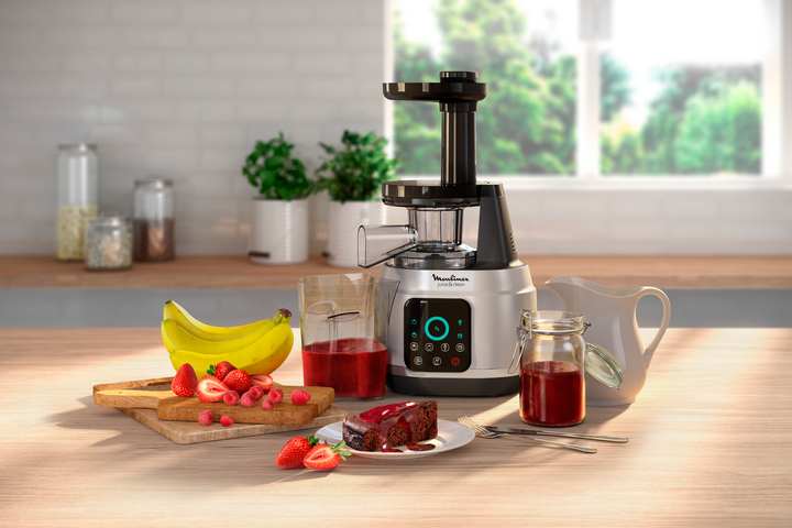 EXTRACTEUR JUS &amp; CLEAN 800ML 150W SILVER/NOIR ZU420E10 Moulinex