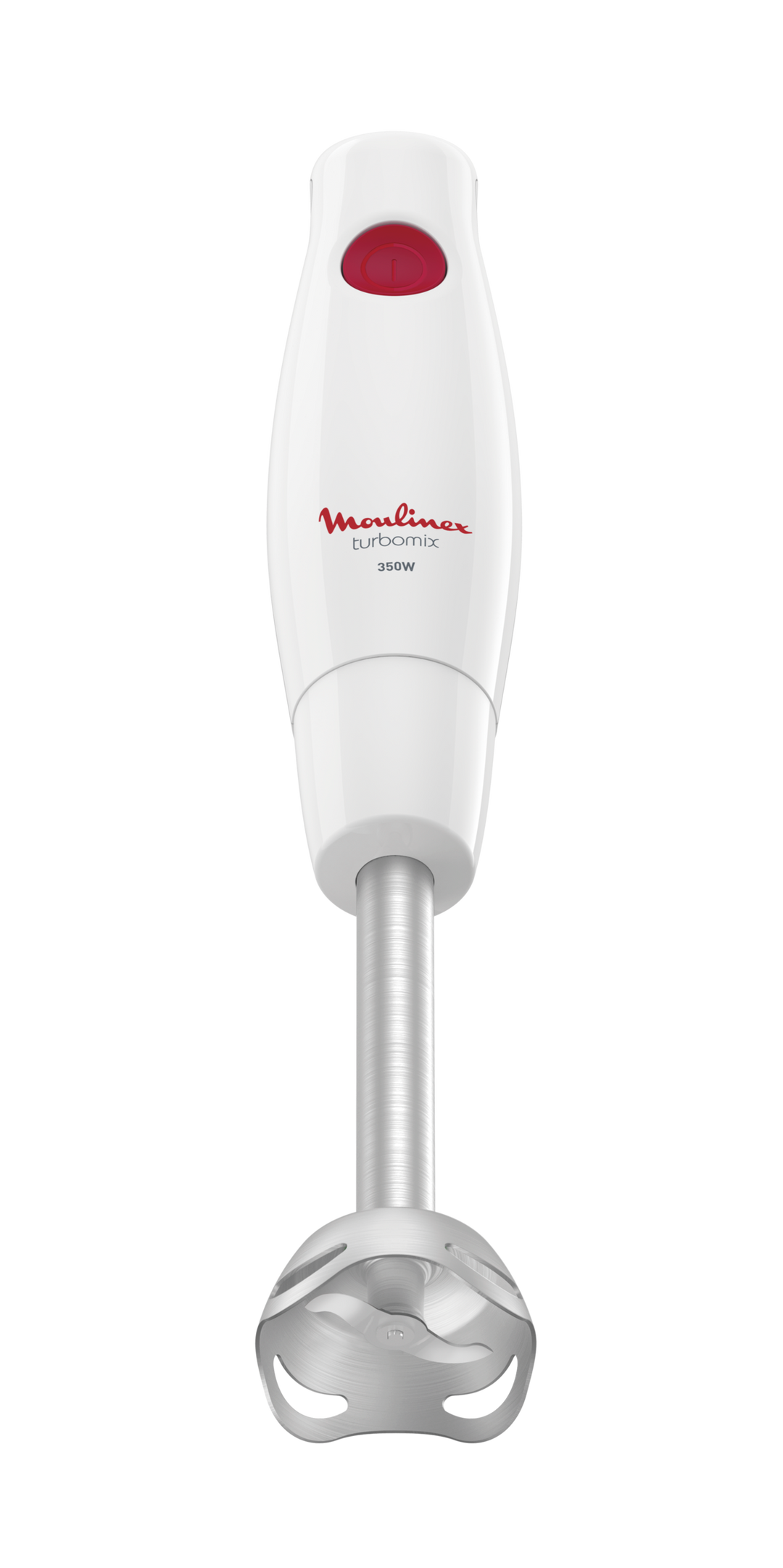 MIXEUR PLONGEANT TURBOMIX 350W 1V PIEDS INOX BLANC DD121110 Moulinex