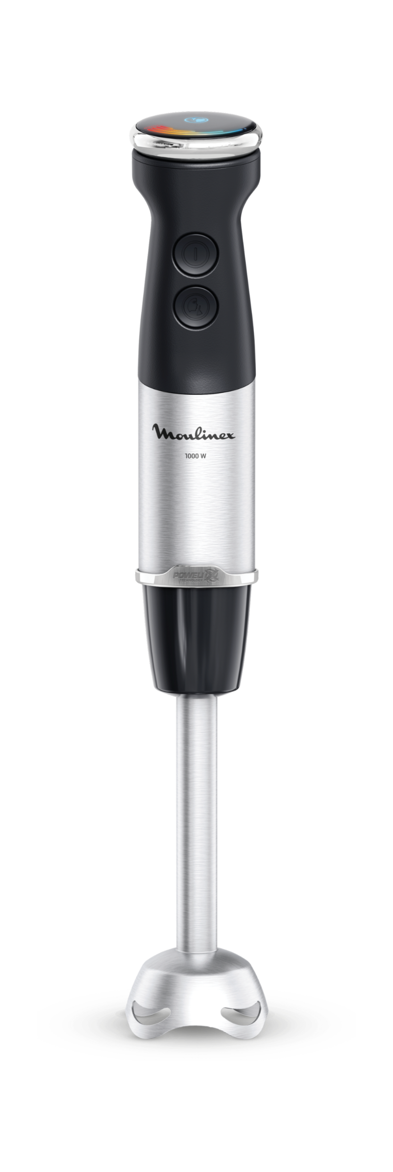 MIXEUR PLONGEANT QUICKCHEF+ 3EN1 1000W 20V PIEDS INOX +ACC NOIR DD673810 Moulinex