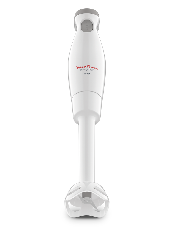 MIXEUR PLONGEANT EASYCHEF 450W 2V PIEDS PLASTIQUE BLANC DD45A110 Moulinex