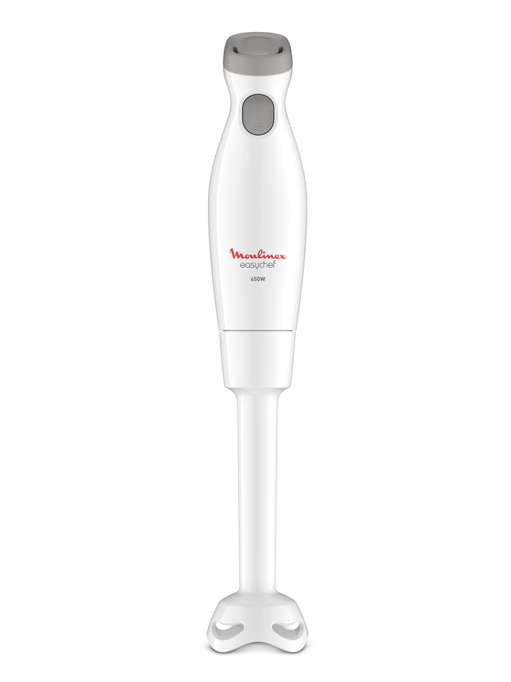 MIXEUR PLONGEANT EASYCHEF 450W 2V PIEDS PLASTIQUE BLANC DD45A110 Moulinex