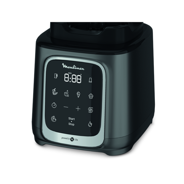 BLENDER INFINIMIX+ BOL EN TRITAN 2,6L 1600W AVEC NETTOYAGE AUTOMATIQUE+GOURDE SILVER LM91HD10 Moulinex