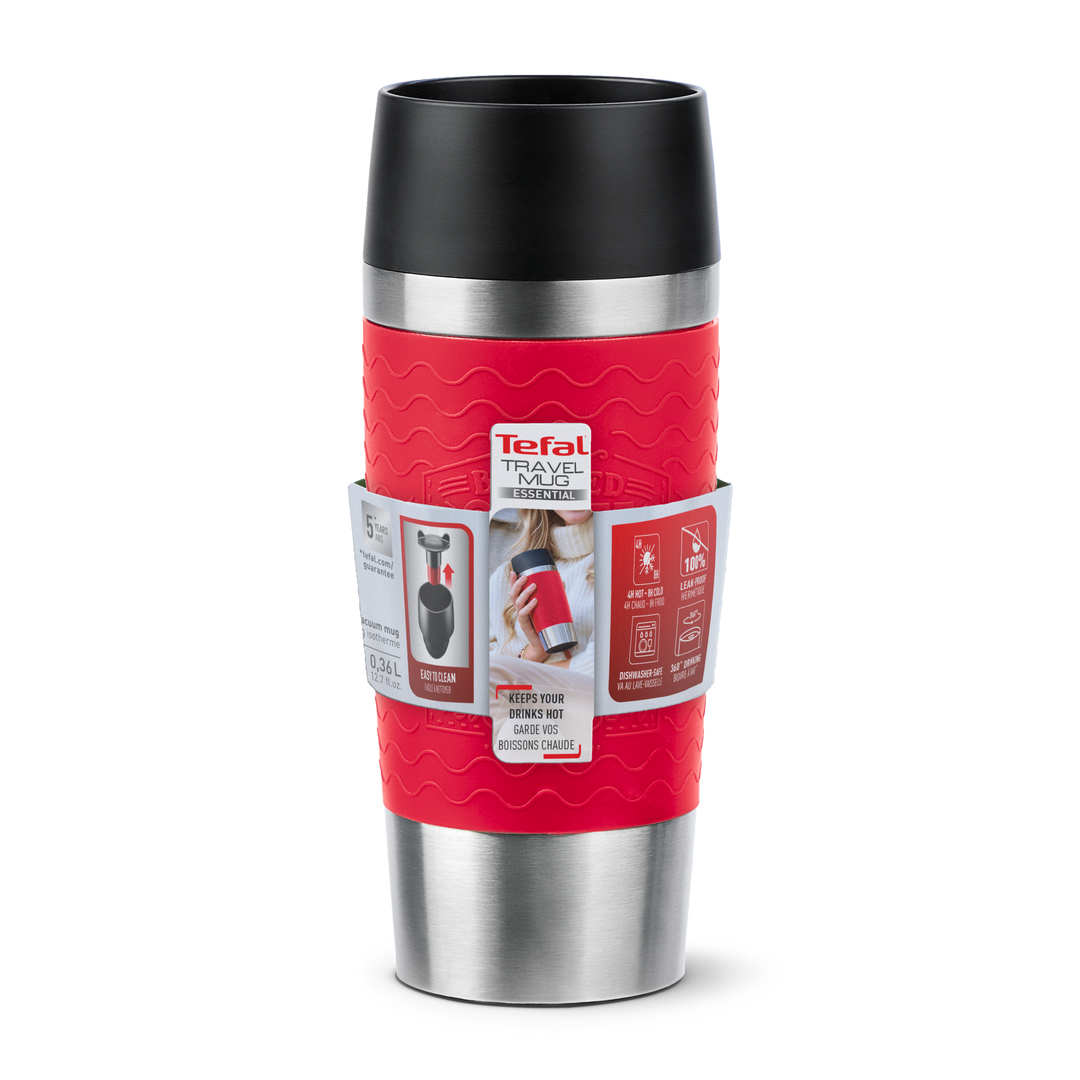 MUG ISOTHERME ESSENTIAL 0,36L ROUGE N2021710 Tefal