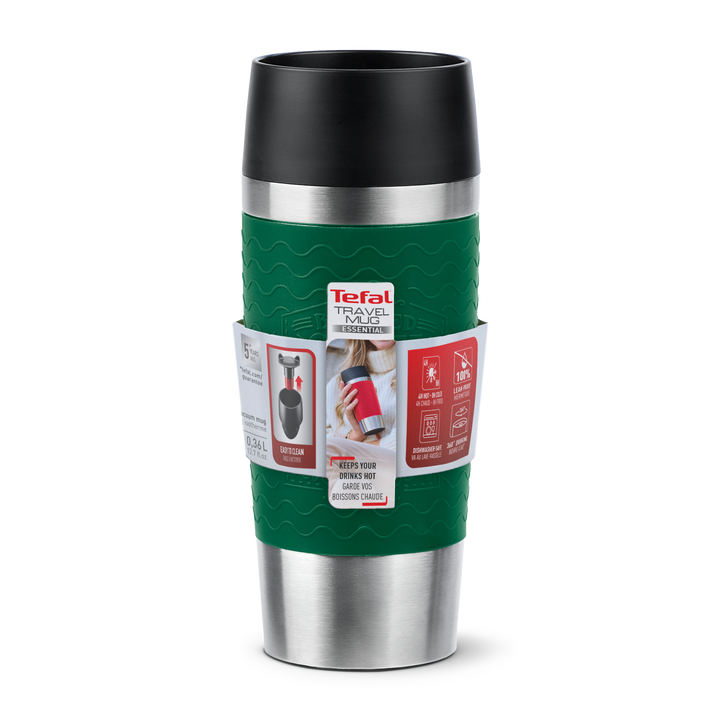 MUG ISOTHERME ESSENTIAL 0,36L VERT N2021810 Tefal