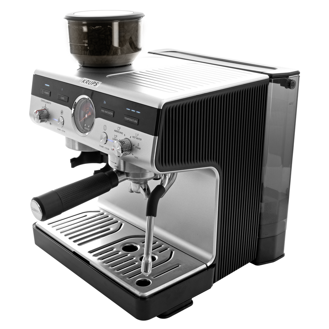 ESPRESSO Steam &amp; Pump +MOULIN GOBARISTA PRECISION+ 15BARS 1380W XP804T10 Krups