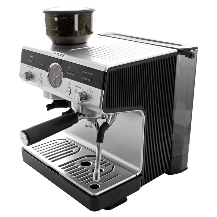 ESPRESSO Steam &amp; Pump +MOULIN GOBARISTA PRECISION+ 15BARS 1380W XP804T10 Krups