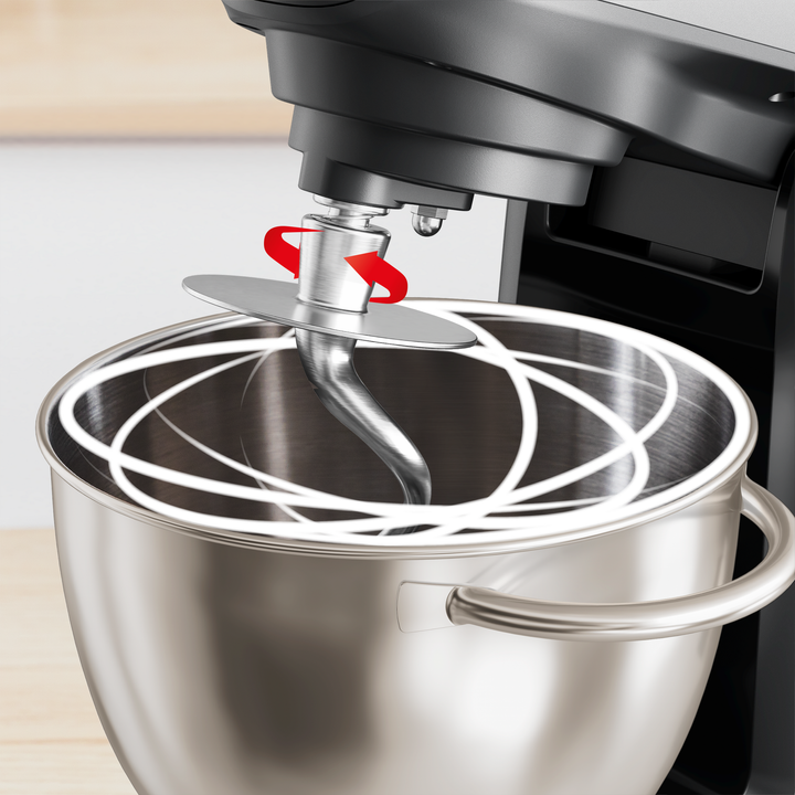 KITCHEN MACHINE 4,6L 8V 1100W NOIRE QA520825 Moulinex