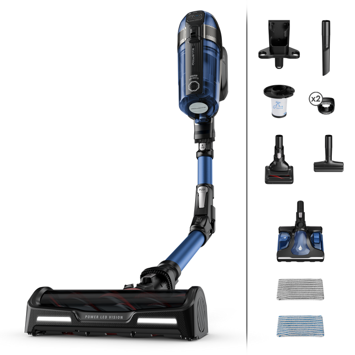 ASPIRATEUR BALAI FLEX X-FORCE AQUA 4EN1 12,6  RH98C0WO Rowenta