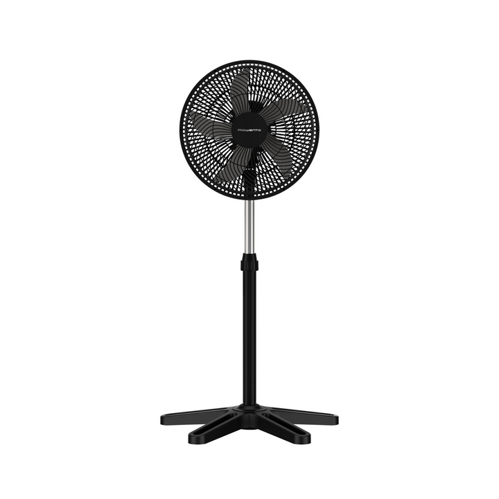 VENTILATEUR SUR PIED TURBO ESSENTIAL 3 VITESSES NOIR VU3110F3 Rowenta