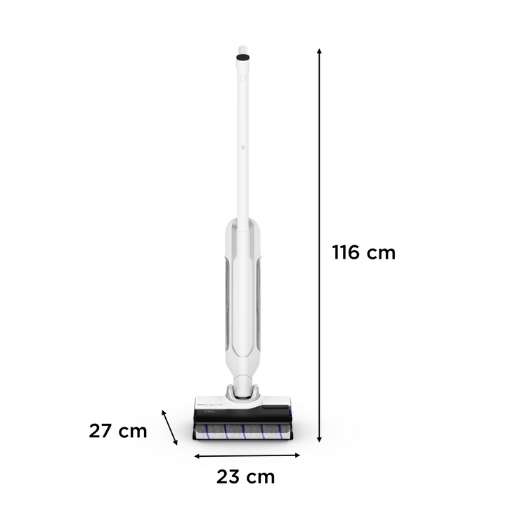 ASPIRATEUR LAVEUR SANS FIL  WET &amp; DRY  X-CLEAN 10 BLANC GZ7540WO Rowenta