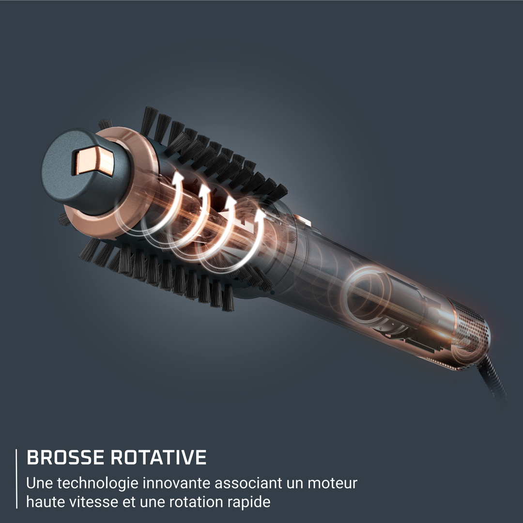 BROSSE SOUFFLANTE ROTATIVE AIR ROTATE 1300W UB9920E0 Rowenta