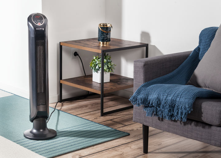 CHAUFFAGE SOUFFLANT COLONNE CERAMIQUE INTENSE COMFORT HOT 2400W SILENCE+TELECOMMANDE SO9420F0 ROWENTA