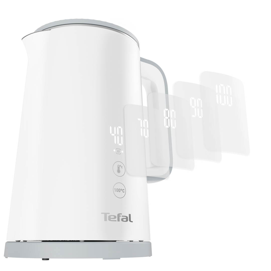 BOUILLOIRE SENSE 1,5L 1800W  5 TEMPERATURES KO693110 TEFAL