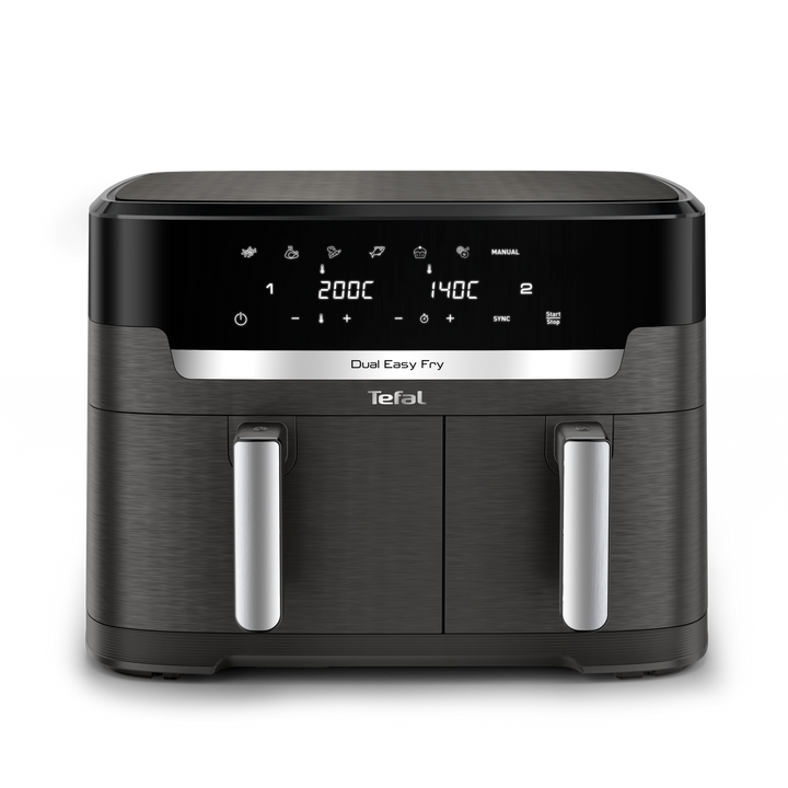FRITEUSE DUAL EASYFRY XXL 11L 2700W GRISE EY942HE0 Tefal
