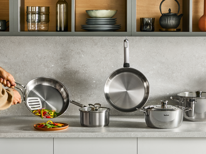 POELE INOX NR 24CM EMOTION+ G7 E3350445 Tefal