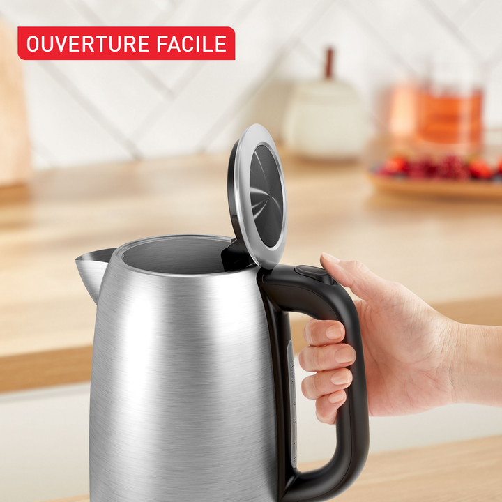 BOUILLOIRE INOX 1,7L 2200W SILVER KI1R0DE0 Tefal