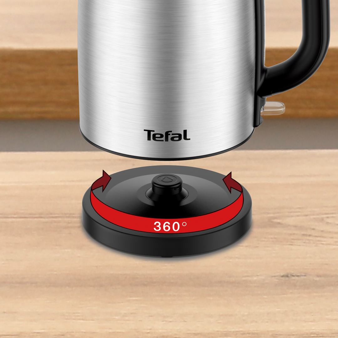 BOUILLOIRE INOX 1,7L 2200W SILVER KI1R0DE0 Tefal