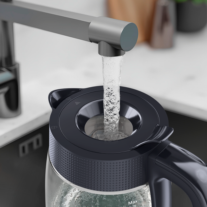 Bouilloire en Verre Moulinex Morning 1,7L 2000W Noir