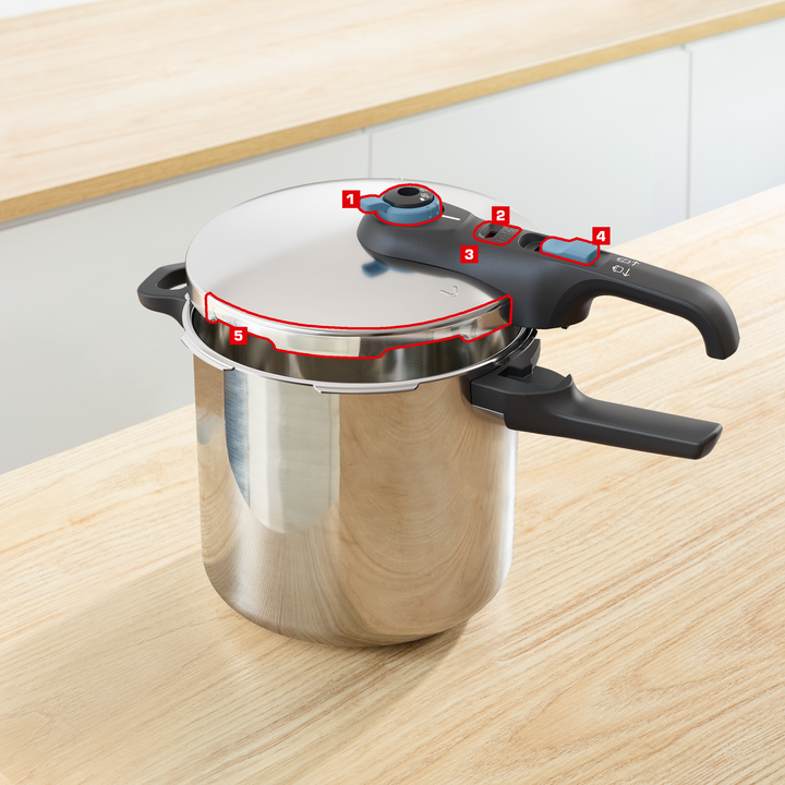 AUTOCUISEUR SECURE TRENDY 8L P2584400 Tefal