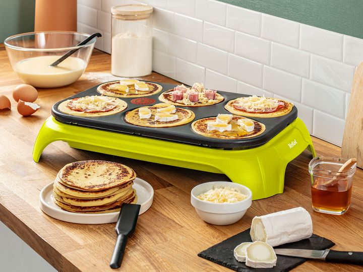 CREPIERE PARTY 6 NEO COLORMANIA 1000W PY559312 Tefal
