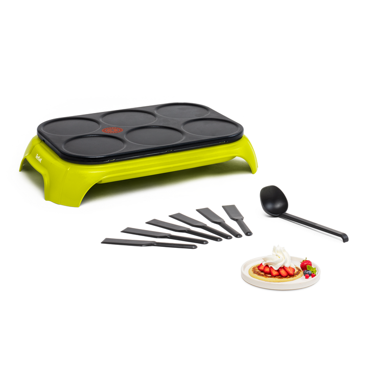 CREPIERE PARTY 6 NEO COLORMANIA 1000W PY559312 Tefal