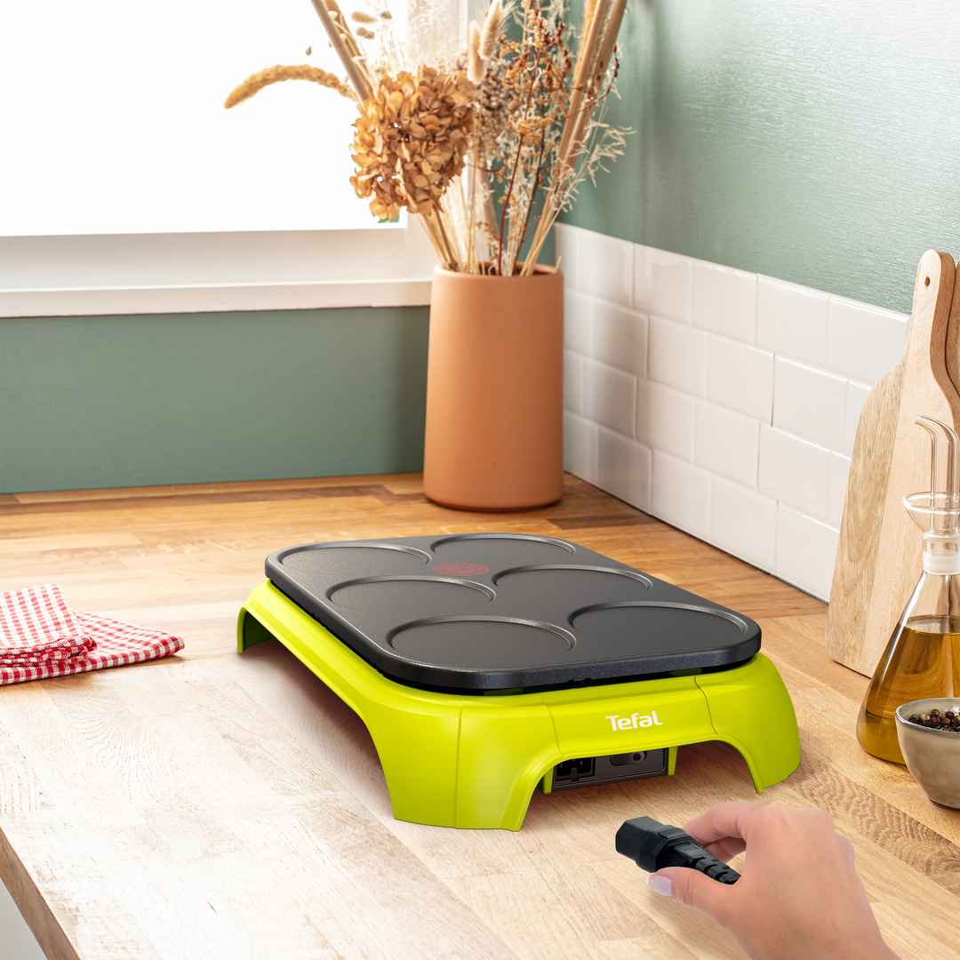 CREPIERE PARTY 6 NEO COLORMANIA 1000W PY559312 Tefal
