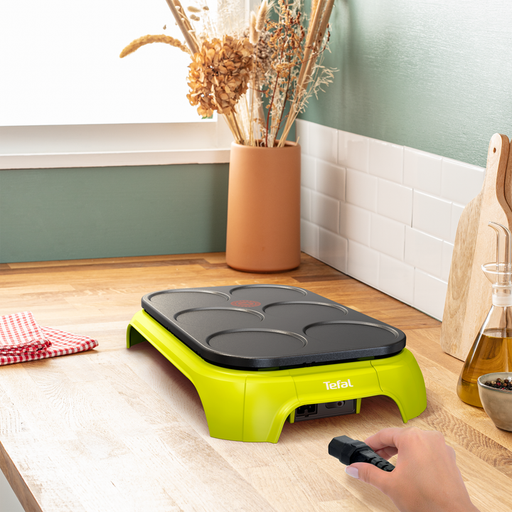 CREPIERE PARTY 6 NEO COLORMANIA 1000W PY559312 Tefal