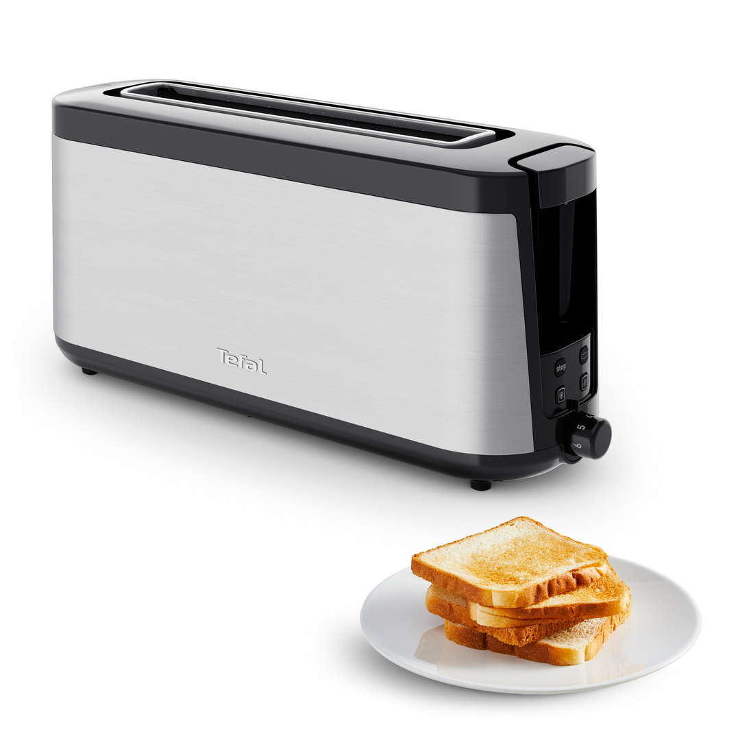 TOASTER INOX ELEMENT 1000W SILVER/NOIR TL430811 Tefal