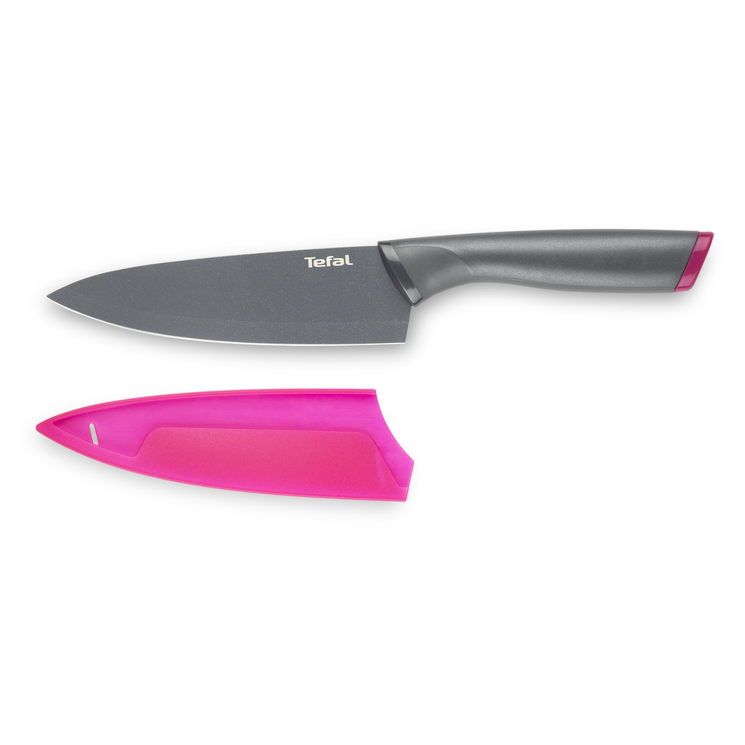 COUTEAU CHEF 15CM+COUV FRESH KITCHEN K1220304 Tefal