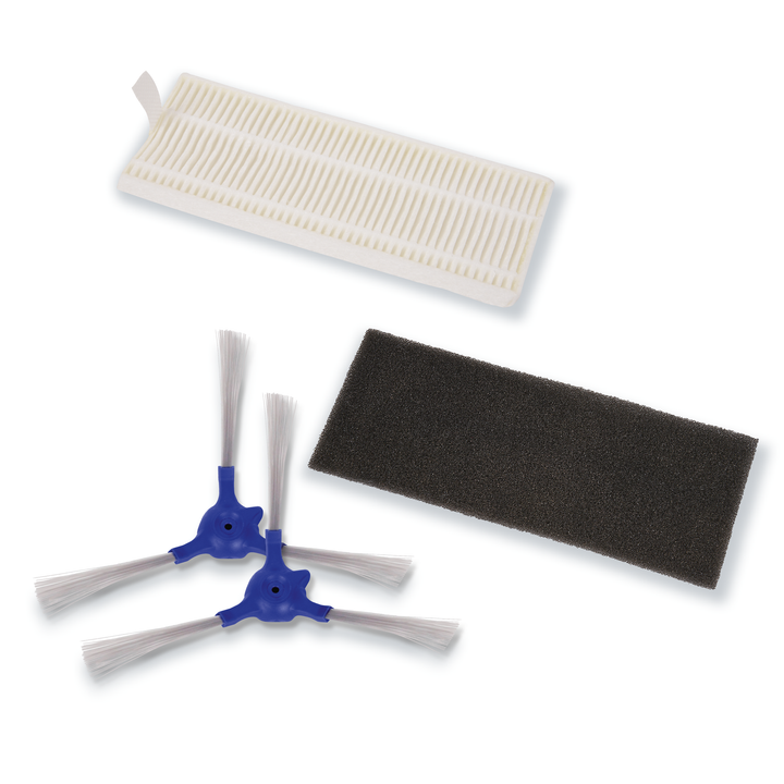 Rowenta Filtre Allergy + Filtre Mousse + 2 Brossettes ZR720002 (RR82) — Aspirateur Robot Explorer