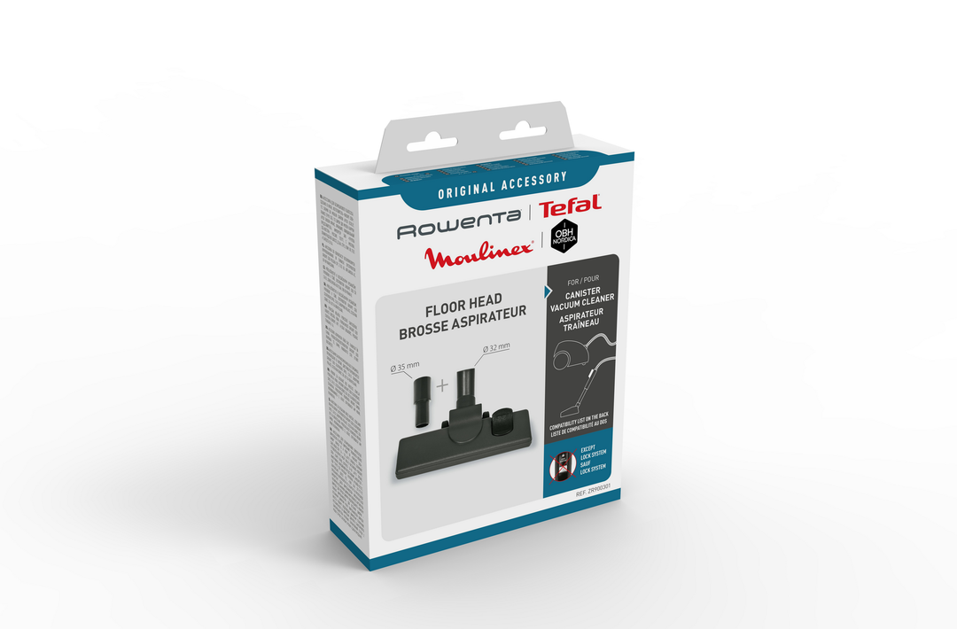 Rowenta Brosse Tous Sols ZR900301 — Aspirateur Traîneau (adaptateur 32-35 mm)