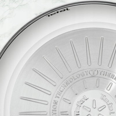 CASSEROLE INOX NR 16CM+COUV EN VERRE INTUITION B8642274 Tefal