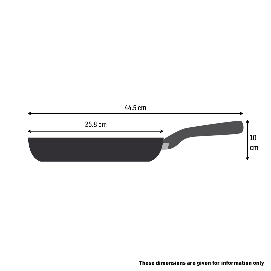 POELE INOX NR 24CM EMOTION+ G7 E3350445 Tefal