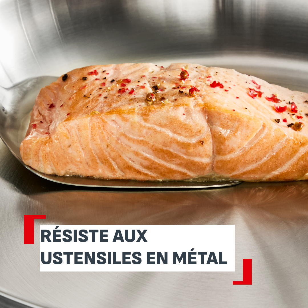 POELE INOX NR 20CM EMOTION+ G7 E3350234 Tefal
