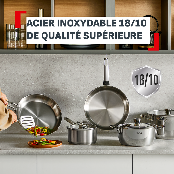 Poêle Inox Tefal Emotion+ G7 20cm