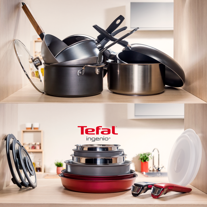 BATTERIE DE CUISINE INGENIO 5PCS COOK EAT L881S504 Tefal