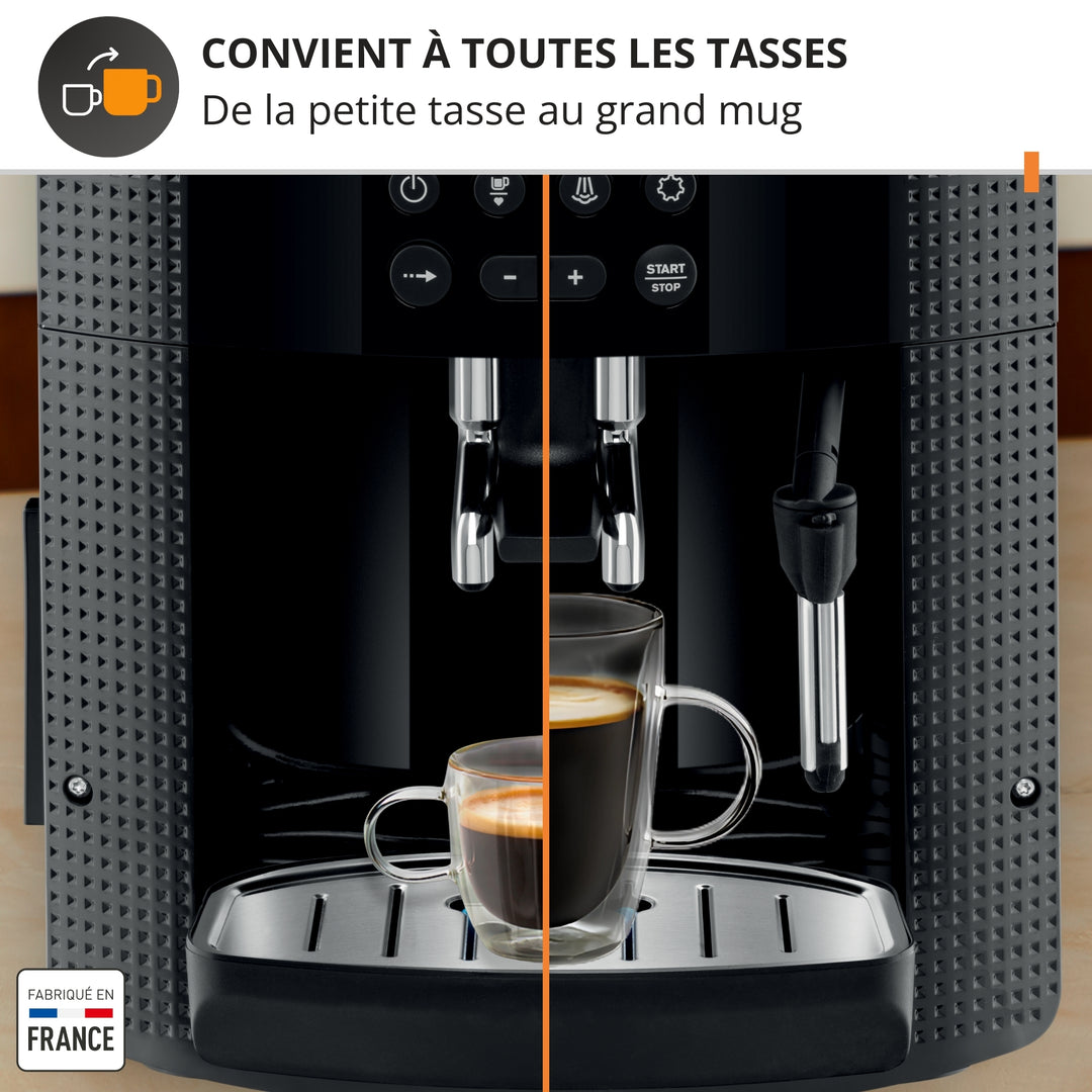 ESPRESSO FULL AUTO ESSENTIAL DISPLAY 1450W NOIRE EA815070 Krups