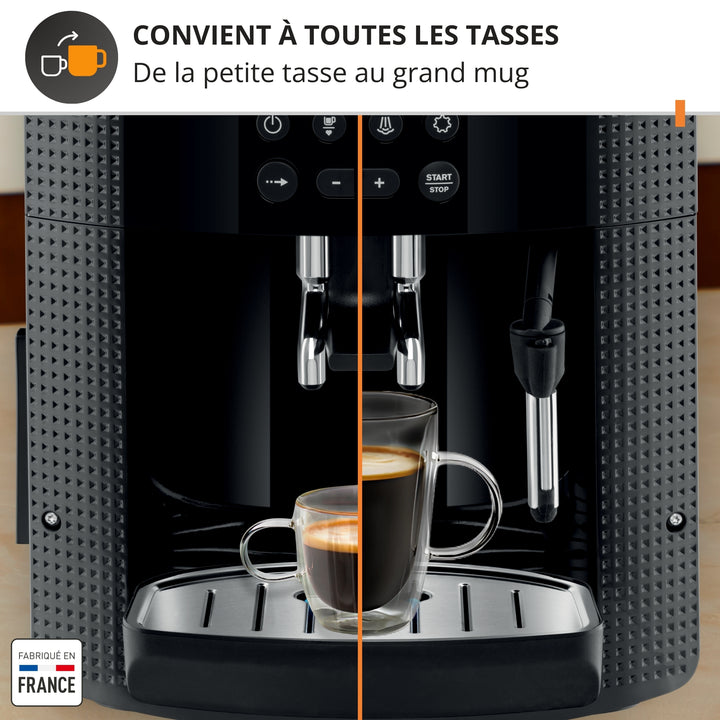 ESPRESSO FULL AUTO ESSENTIAL DISPLAY 1450W NOIRE EA815070 Krups